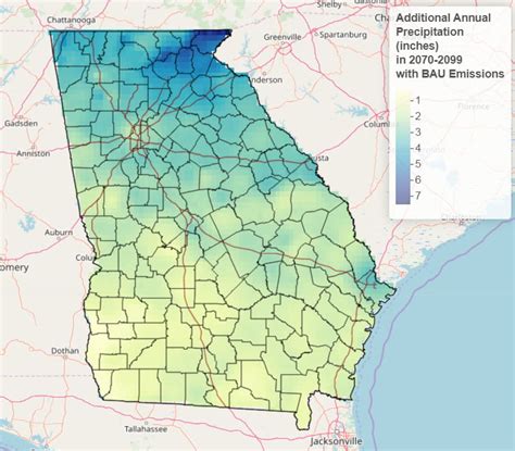 Climate Change in Georgia – GIS for Climate Change