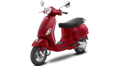 Vespa ZX 125 Red Colour, All ZX 125 Colour Images - BikeWale