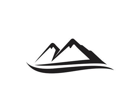 Minimalist Landscape Mountain logo design inspirations 595848 Vector Art at Vecteezy