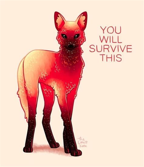 Uplifting Words Of Encouragement Through Animal Illustrations in 2021 | Inspirational animal ...