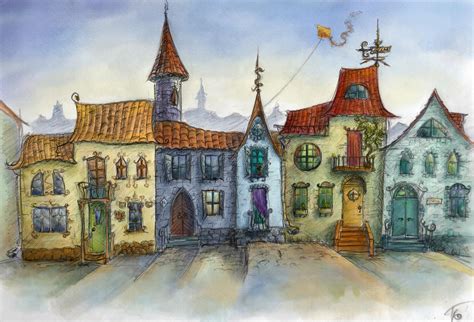 Fortune-tellers' Street by Edarneor on DeviantArt