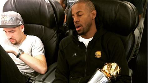 NBA Finals: MVP Andre Iguodala sleeps with trophy - Sports Illustrated