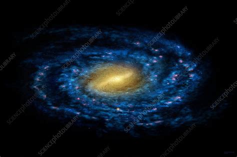 Milky Way galaxy - Stock Image - R800/0198 - Science Photo Library