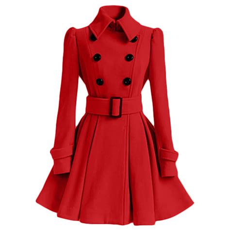 Women Coat Woman Coats Winter 2018 Winter Warm Women Woolen Coat Trench ...