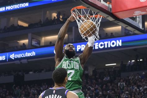 Jaylen Brown says he’s one of the best posterizing dunkers ever - masslive.com