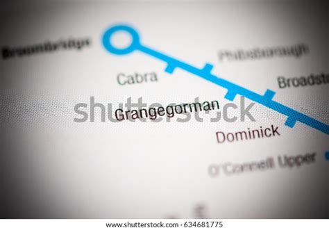 Grangegorman Station Dublin Metro Map Stock Photo 634681775 | Shutterstock