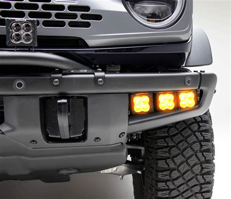 2021-2022 Ford Bronco Front Bumper Fog LED KIT, Includes (6) Inch ...