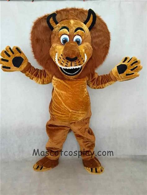 High Quality Alex The Lion Mascot Costume