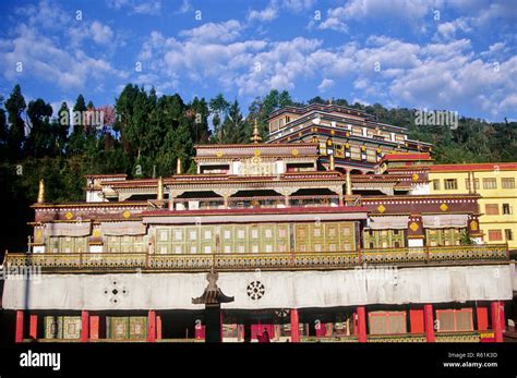 Rumtek Monastery, Sikkim, India Stock Photo - Alamy