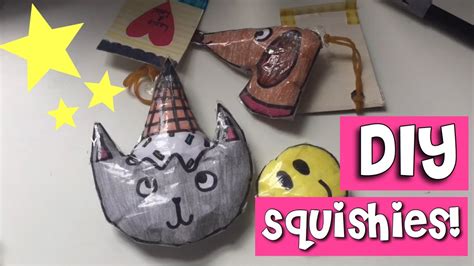 DIY Paper Squishies Without Foam! - YouTube