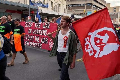 Photos of Australian Communist Party members at May Day rallies around ...