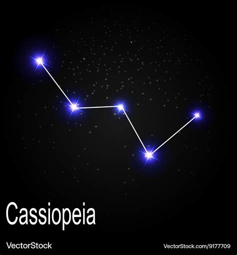 Cassiopeia constellation - cytiklo