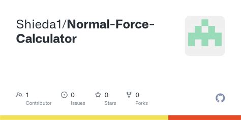 GitHub - Shieda1/Normal-Force-Calculator