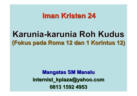 48+ 7 Karunia Roh Kudus Doa Gif