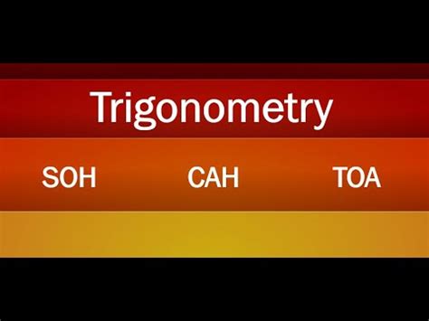 Trigonometry - YouTube