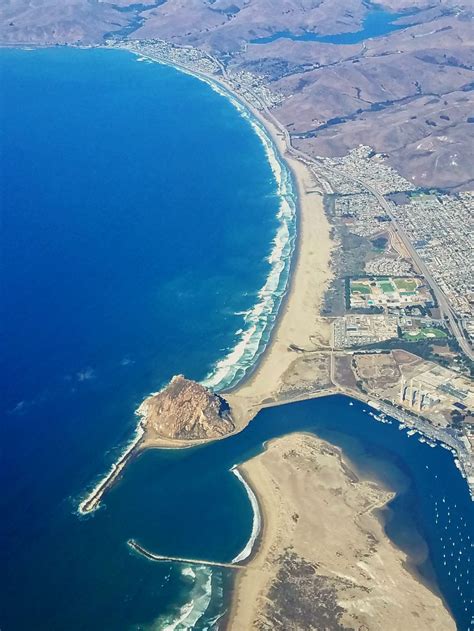 Birdseye View of Morro Bay and the Rock | Smithsonian Photo Contest | Smithsonian Magazine