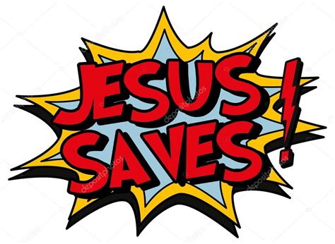 Jesus saves — Stock Vector © scotferdon #59015935