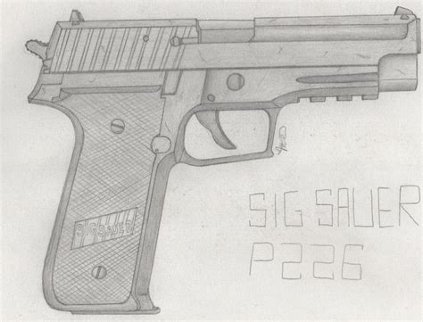 Sig Sauer P226 - Refurbished by DICEMAN987 on DeviantArt