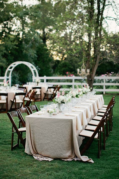 Chic Rustic Reception Decor