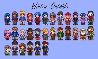 Seasonal Outfits - Slightly Cuter Aesthetic at Stardew Valley Nexus ...