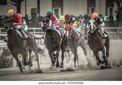 Horse Racing Japan Stock Photo (Edit Now) 1354230386