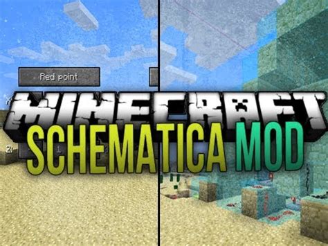 Minecraft Mod : "Schematica Mod" - YouTube