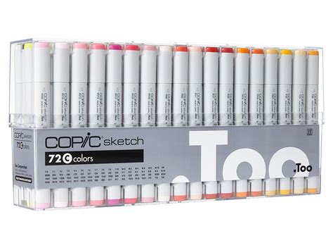 Copic Sketch Markers: 72 Color Set C