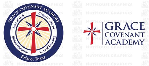 Grace Covenant Academy Logo Redesign – NutHouse Graphics