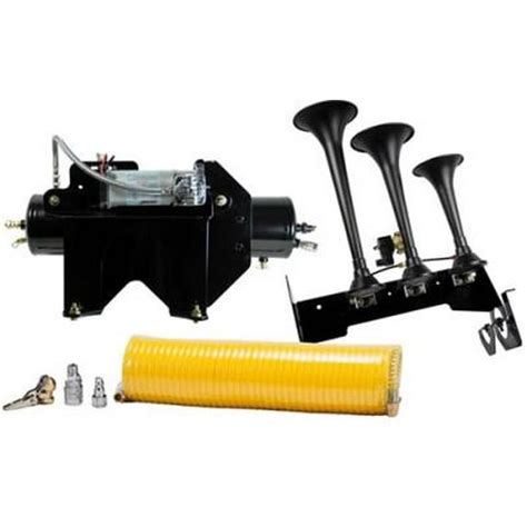 Kleinn Train Horns GM Heavy Duty Train Horn Kit HDKIT-734 Air Horn Kit - Walmart.com - Walmart.com