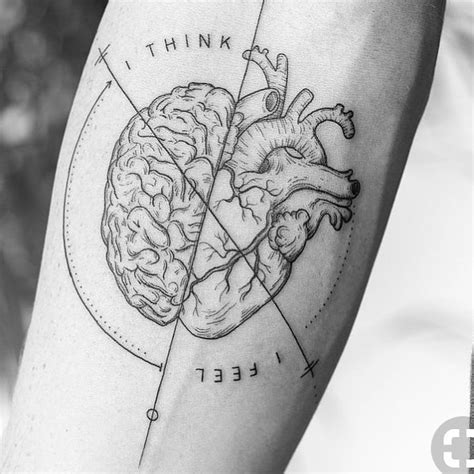 heart and brain tattoo meaning - photoartphotographycreative