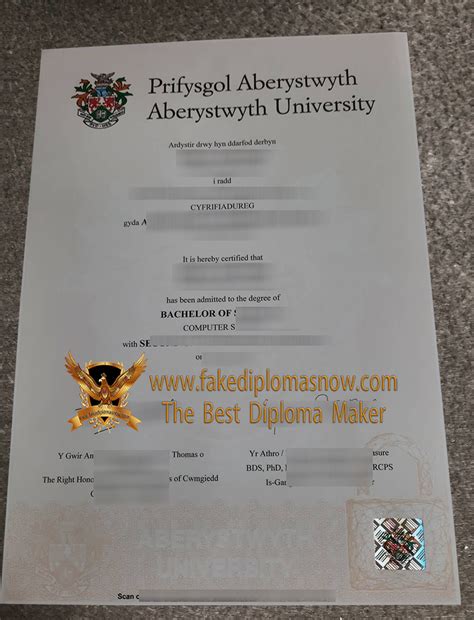 Buy a fake Aberystwyth University degree in 2023