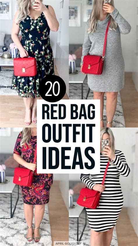 20 Red Bag Outfit Ideas: Put Your Best Face Forward