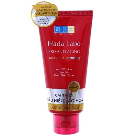 Hada Labo Cleanser Collagen Plus Pro Anti Aging 80g - Hien Thao Shop