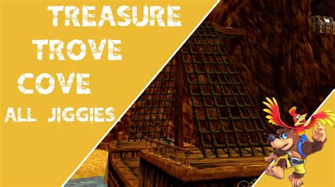 Banjo-Kazooie - Treasure Trove Cove - All Jiggy Locations