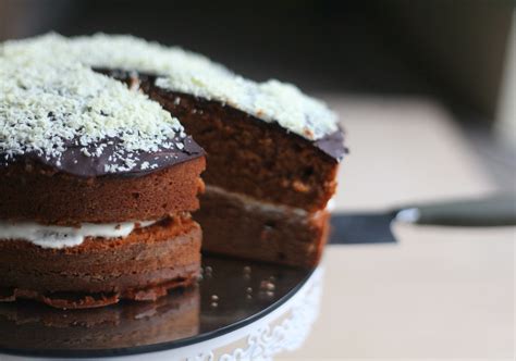 Chocolate & Chili Cake with a sour cream filling - Mummy Mishaps