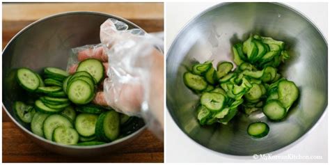 Sautéed Korean Cucumber Side Dish - My Korean Kitchen