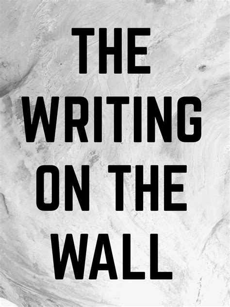 Sermon Summary - America, Is the Handwriting on the Wall? — Thoughts on ...