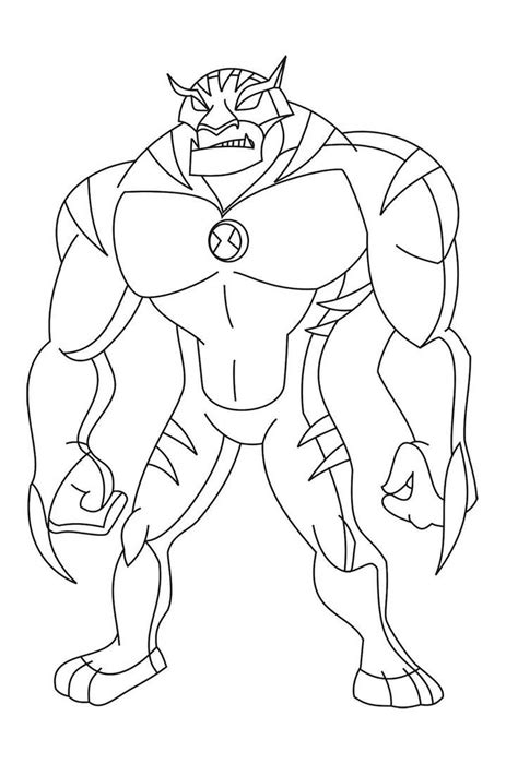 Ben 10 Omniverse Coloring Pages - Coloring Home