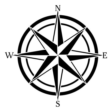 How To Draw A Compass Rose