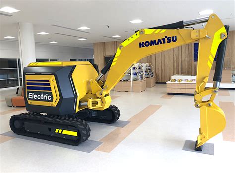 Komatsu unveils electric, remote-controlled mini excavator - Machinery Movers Magazine