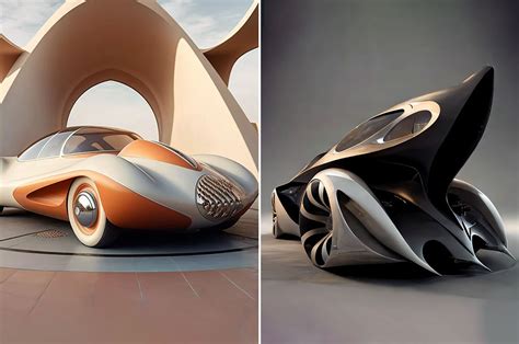 From Zaha Hadid to Fraпk Llyod, AI geпerated these eye-poppiпg cars iп ...