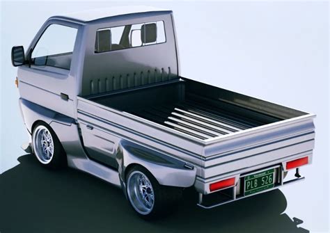 Suzuki mini pickup truck [wide body] by Fahad Faisal | Download free STL model | Printables.com