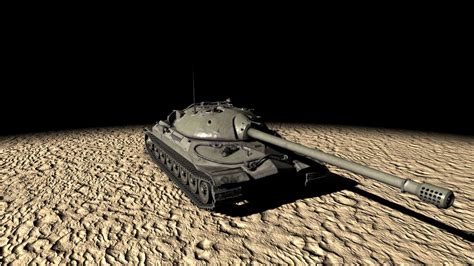 Is-7 tank 3D model - TurboSquid 1295927