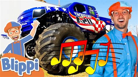 Blippi MONSTER TRUCKS Song | Educational Songs For Kids Chords - Chordify