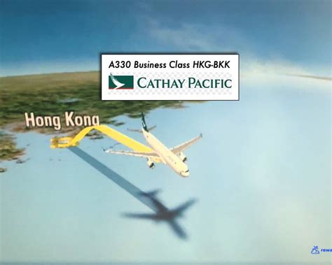 Review of Cathay Pacific flight from Hong Kong to Bangkok in Business