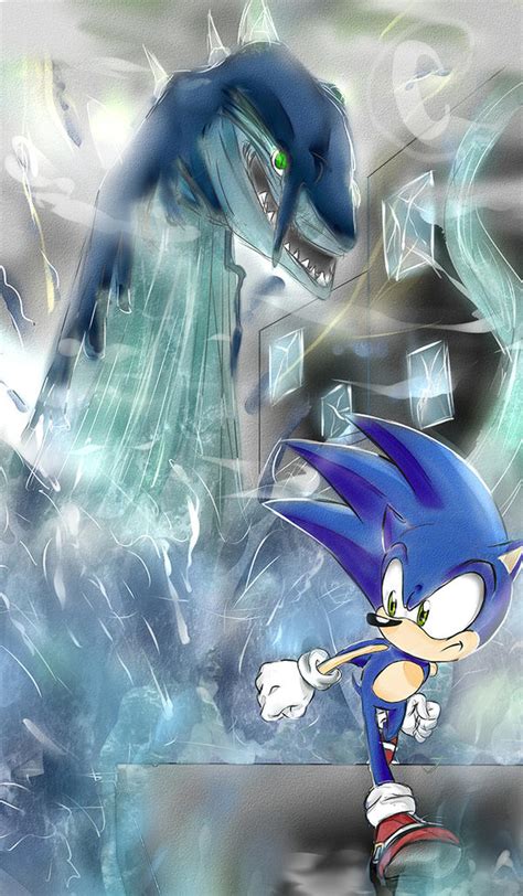 Sonic VS Perfect Chaos by Shadow-Midori on DeviantArt