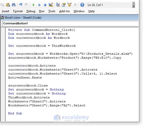 How to Copy Data from Another Workbook without Opening with Excel VBA ...