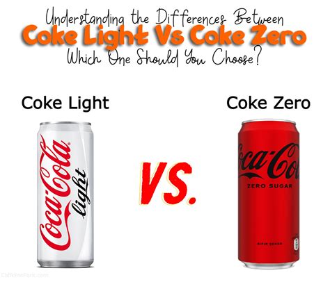 Coke Light vs. Coke Zero: What's the Difference?