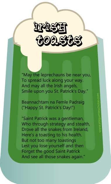 The Best Irish Toasts!