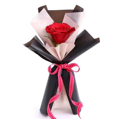 Buy/Send Single Rose Bouquet Online | IGP | JVS1203647